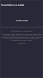 Mobile Screenshot of bounteous.com